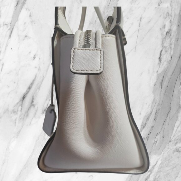 Kate Spade Cameron Medium Satchel White Crossbody Shoulder Bag - Picture 7 of 10